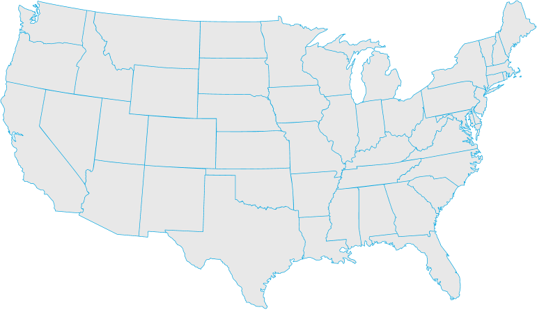 map of the united states